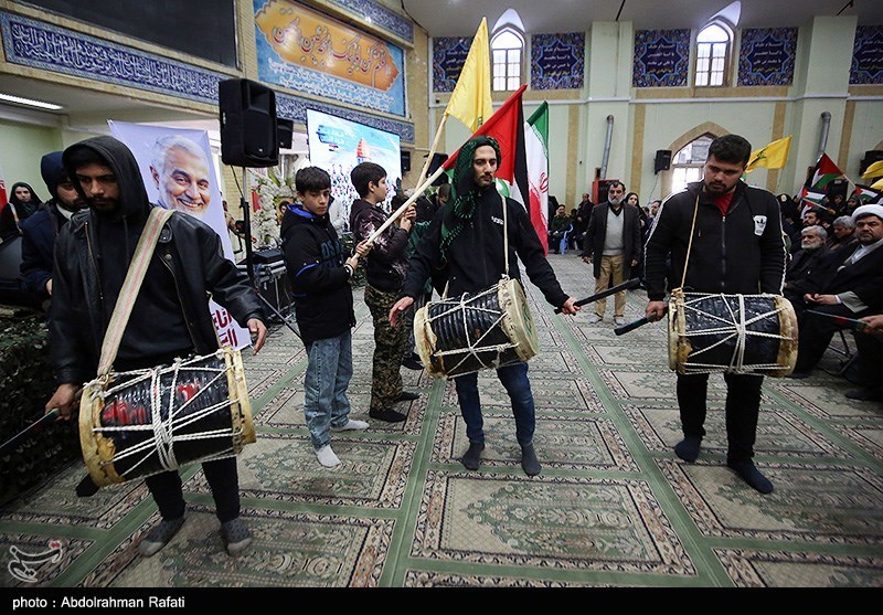 اجتماع مردمی لبیک یا نصرالله در همدان + تصویر