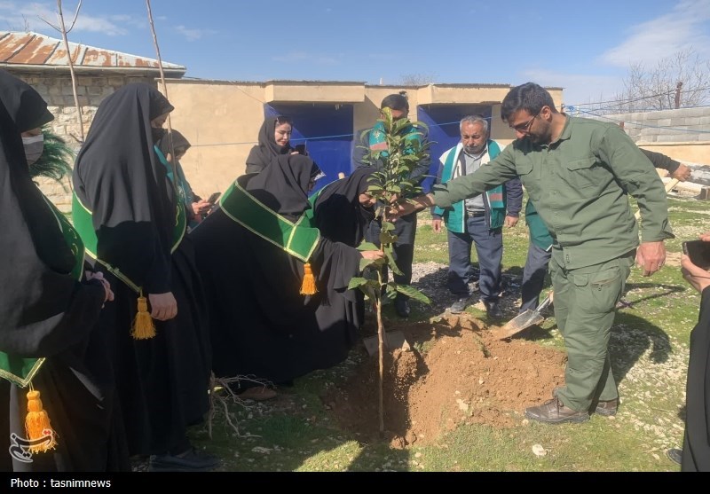 اجرای پویش درختکاری جان ایران در کهگیلویه و بویراحمد+تصاویر
