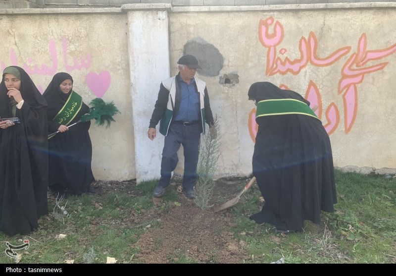 اجرای پویش درختکاری جان ایران در کهگیلویه و بویراحمد+تصاویر