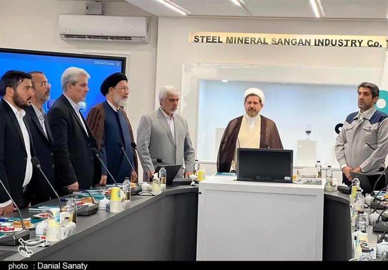بازدید رئیس دادگستری خراسان رضوی از مجموعه معادن سنگان