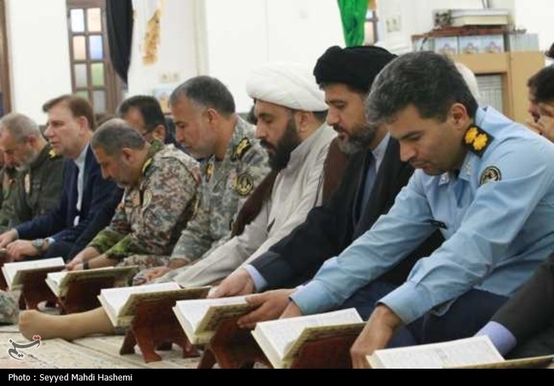 تجدید میثاق نیروهای مسلح استان بوشهر با شهدا