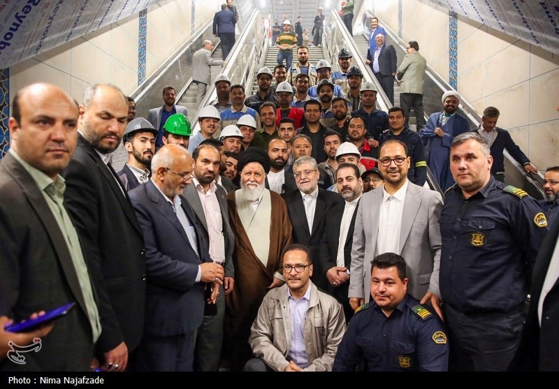 خط 3 قطار شهری مشهد 2 گره اساسی زیارت را باز کرد