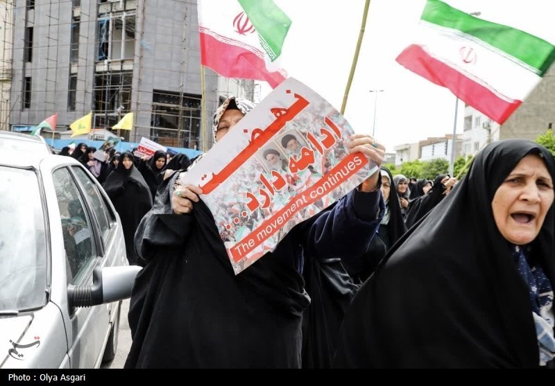 راهپیمایی گلستانی‌ها‌ در ‌محکومیت جنایات اسرائیل +تصاویر