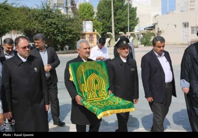 عطرآگین شدن استان بوشهر با ورود خدام حرم رضوی