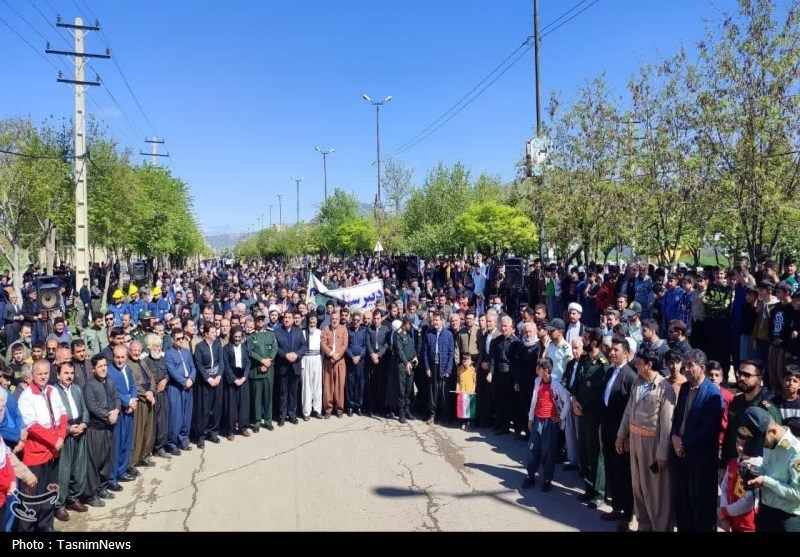 همدلی مردم پاوه، ثلاث باباجانی و روانسربا مظلومان غزه