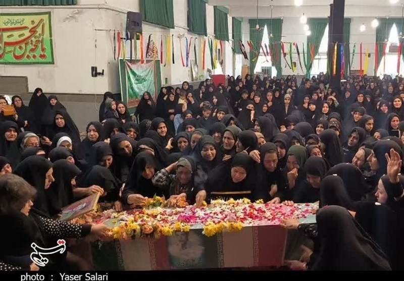 پایان فراق 38 ساله/ تشییع پیکر شهید تقوی‌فر در گناباد+تصاویر