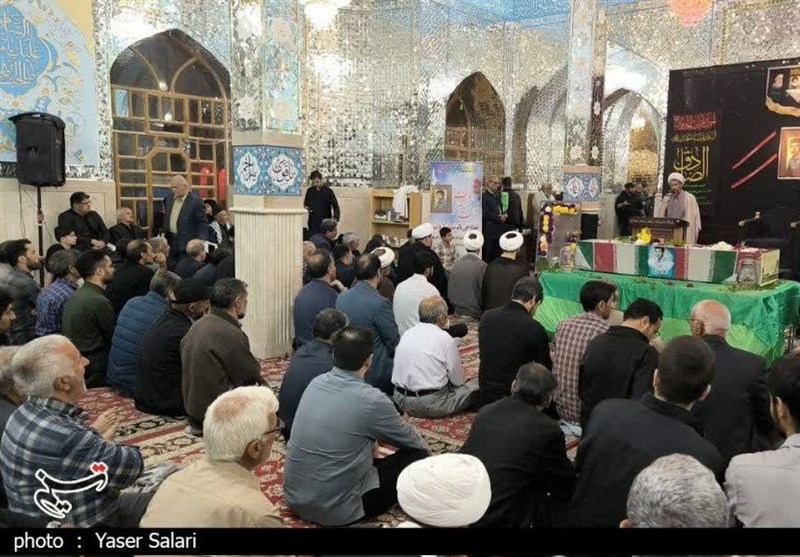 پایان فراق 38 ساله/ تشییع پیکر شهید تقوی‌فر در گناباد+تصاویر