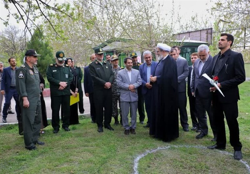 کلنگ‌زنی ساختمان جدید سازمان قضایی نیروهای مسلح همدان