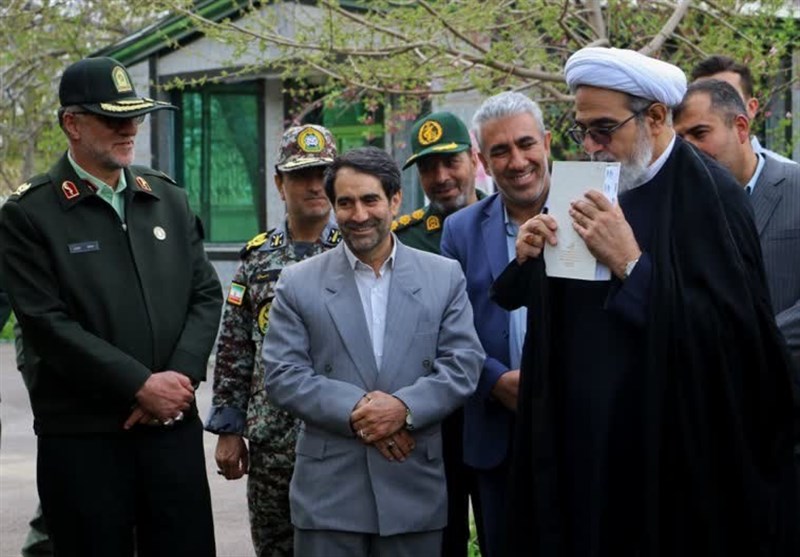 کلنگ‌زنی ساختمان جدید سازمان قضایی نیروهای مسلح همدان