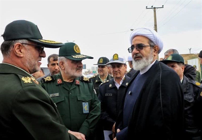 کلنگ‌زنی ساختمان جدید سازمان قضایی نیروهای مسلح همدان