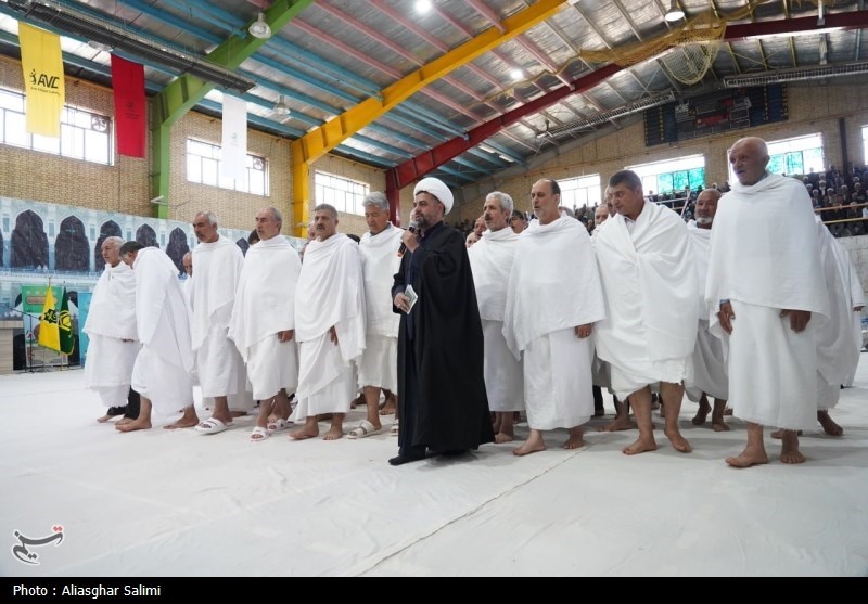 گردهمایی ١١١ زائر حج تمتع در بجنورد+تصاویر