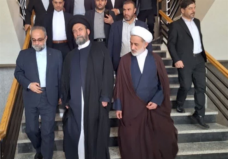 گزارش تصویری حضور امام جمعه اردبیل در دادسرای اردبیل