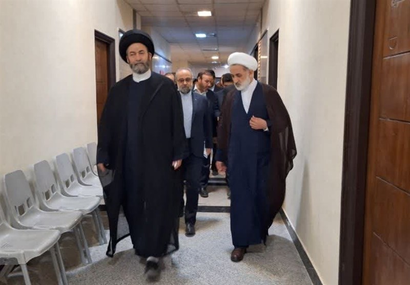 گزارش تصویری حضور امام جمعه اردبیل در دادسرای اردبیل