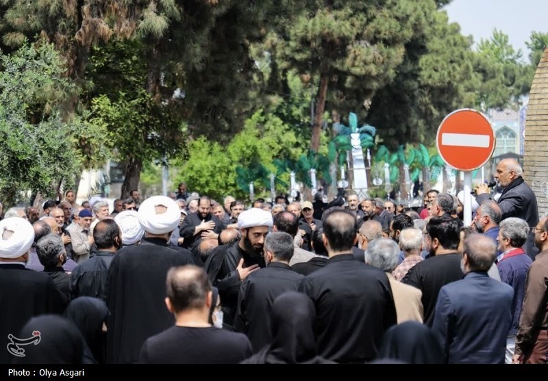 گلستان در سوگ شهادت امام صادق (ع)+تصویر