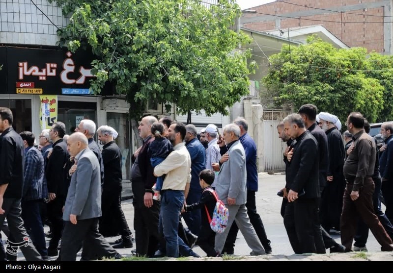 گلستان در سوگ شهادت امام صادق (ع)+تصویر