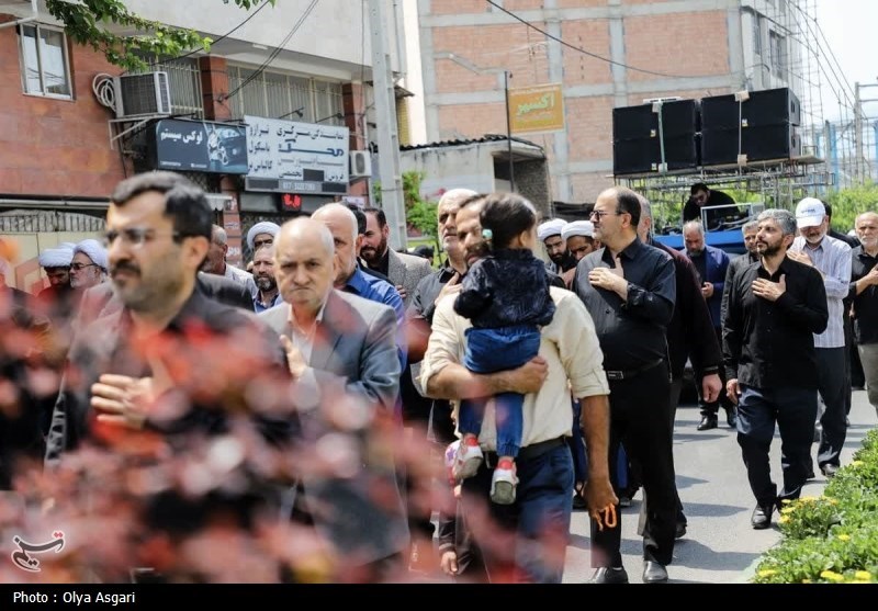 گلستان در سوگ شهادت امام صادق (ع)+تصویر