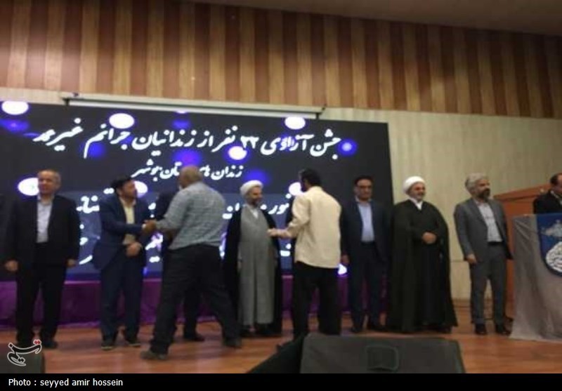 آزادی 110 نفر از محکومان جرائم غیرعمد در بوشهر+عکس