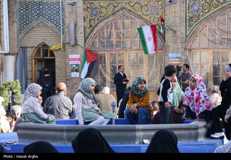 اجتماع سراسری فریاد فلسطین در زنجان + تصاویر