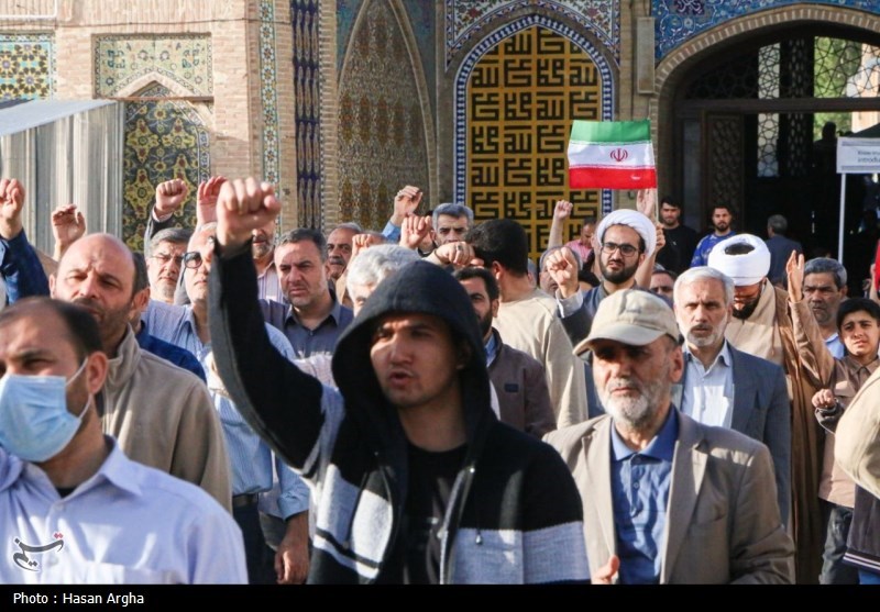 اجتماع سراسری فریاد فلسطین در زنجان + تصاویر