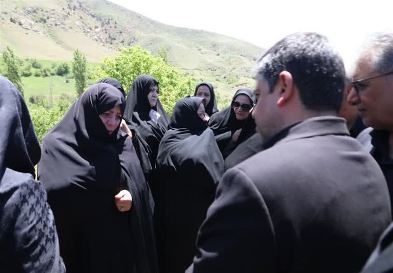 تشییع و خاکسپاری فرماندار فقید کوثر