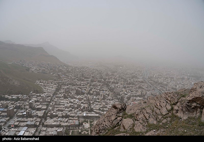استان لرستان , بحران گرد و غبار در استان خوزستان , آلودگی هوا , استان خوزستان , 