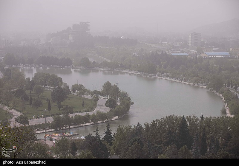 استان لرستان , بحران گرد و غبار در استان خوزستان , آلودگی هوا , استان خوزستان , 