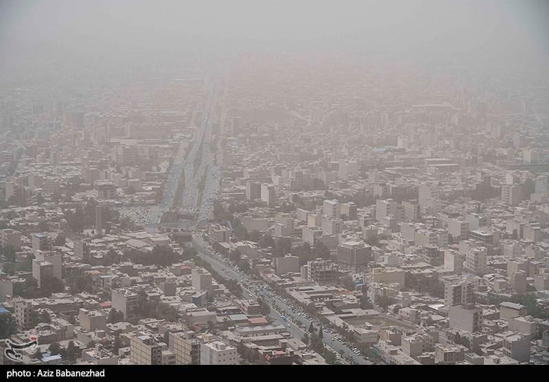 استان لرستان , بحران گرد و غبار در استان خوزستان , آلودگی هوا , استان خوزستان , 