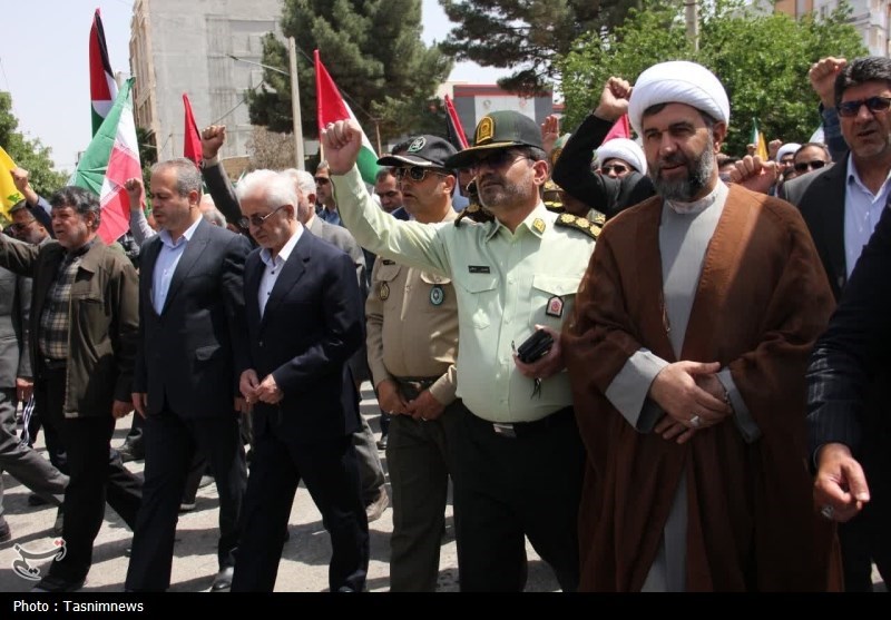 راهپیمایی جمعه خشم در بجنورد برگزار شد+تصویر