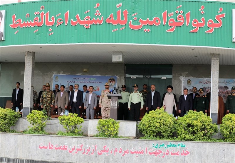 صبحگاه مشترک نیروهای مسلح گلستان در سالروز فتح خرمشهر‌