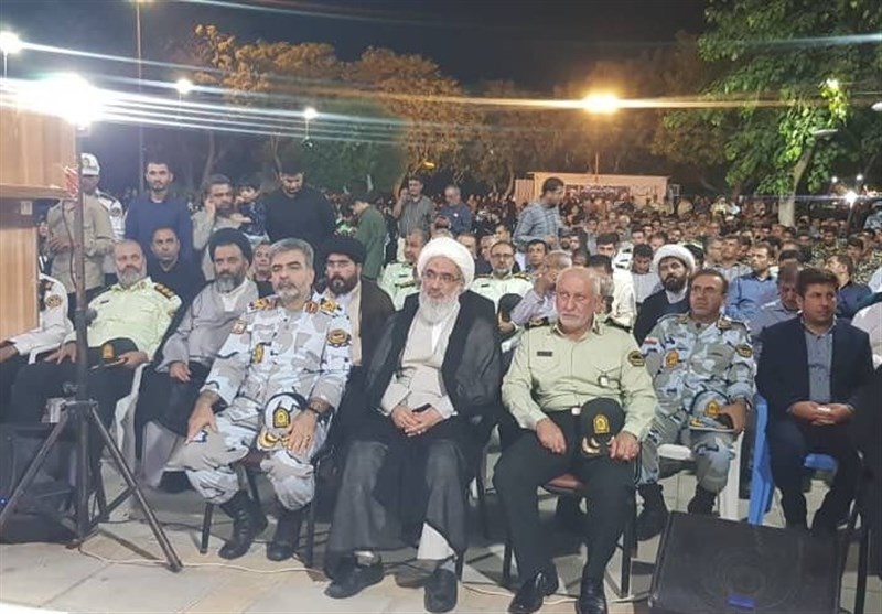 استقبال از پیکر مطهر شهید مرزبانی محمد زارعی در بوشهر