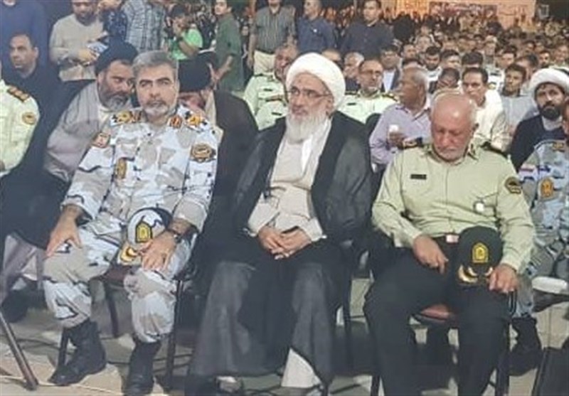 استقبال از پیکر مطهر شهید مرزبانی محمد زارعی در بوشهر