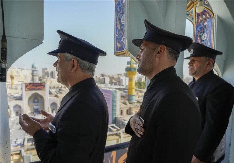 برگزاری آیین 300 ساله «صلا » در حرم مطهر رضوی