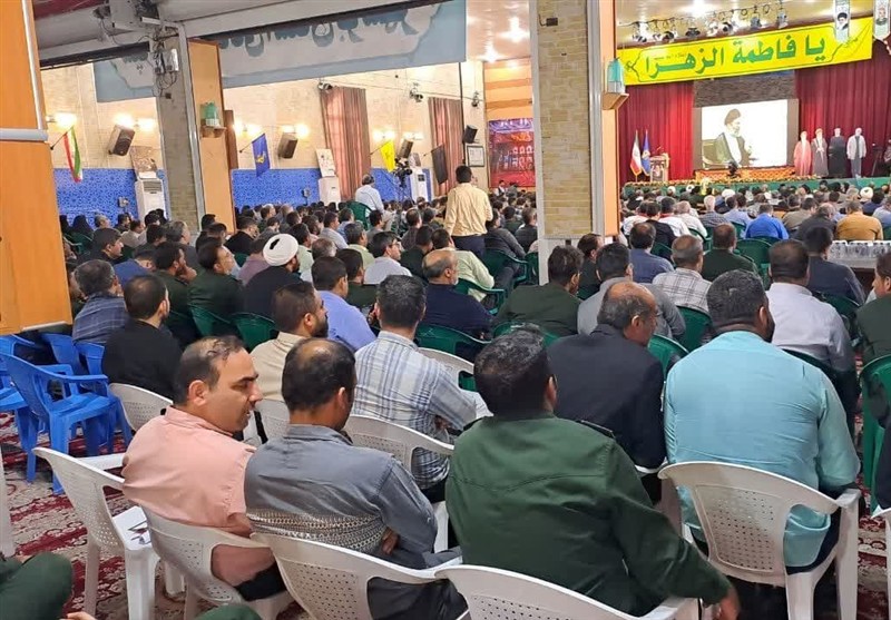 برگزاری مراسم سالگرد امام خمینی (ره) در بوشهر+ عکس