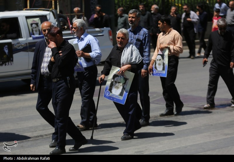تجمع و عزاداری هیئت 14 خرداد همدان+تصویر