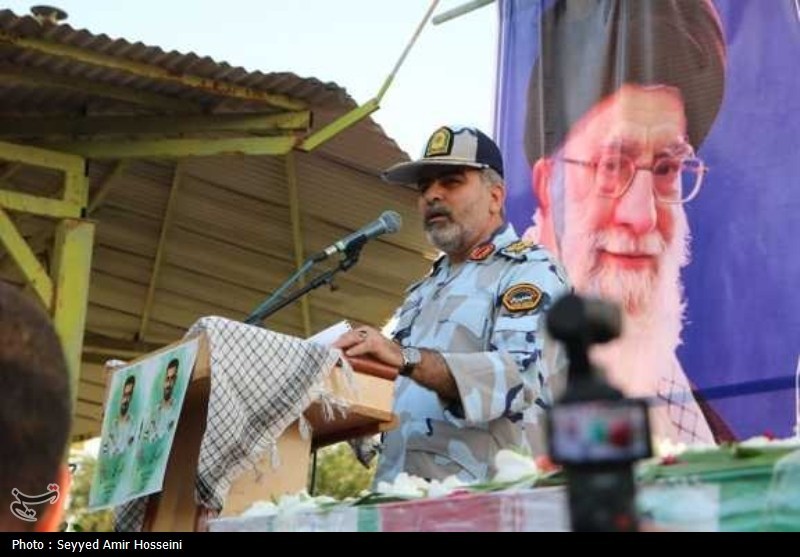 تشییع شهید مرزبان محمد زارعی در شهر کلمه دشتستان+عکس