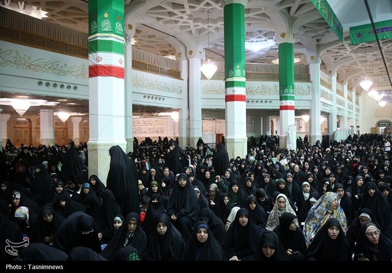 حمایت مردم قم از وعده صادق 3؛ اسرائیل باید نابود شود+تصویر