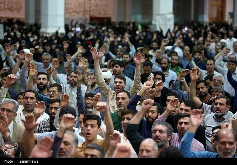 حمایت مردم قم از وعده صادق 3؛ اسرائیل باید نابود شود+تصویر