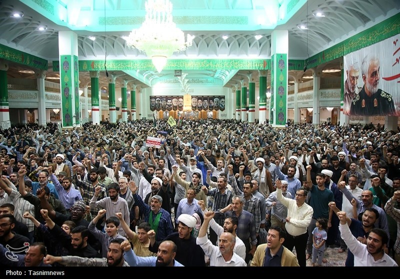 حمایت مردم قم از وعده صادق 3؛ اسرائیل باید نابود شود+تصویر