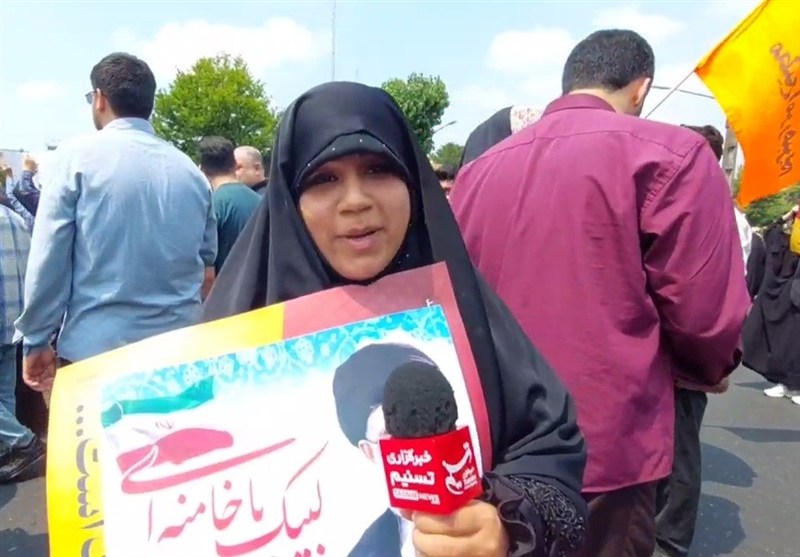 خروش رشت در پاسخ به جنایت صهیونی؛ انتقام سخت خواسته مردم است