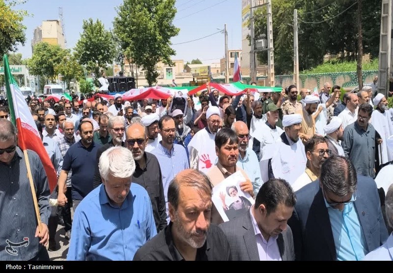 راهپیمایی مردمی سالگرد قیام 15 خرداد پیشوا به روایت تصویر