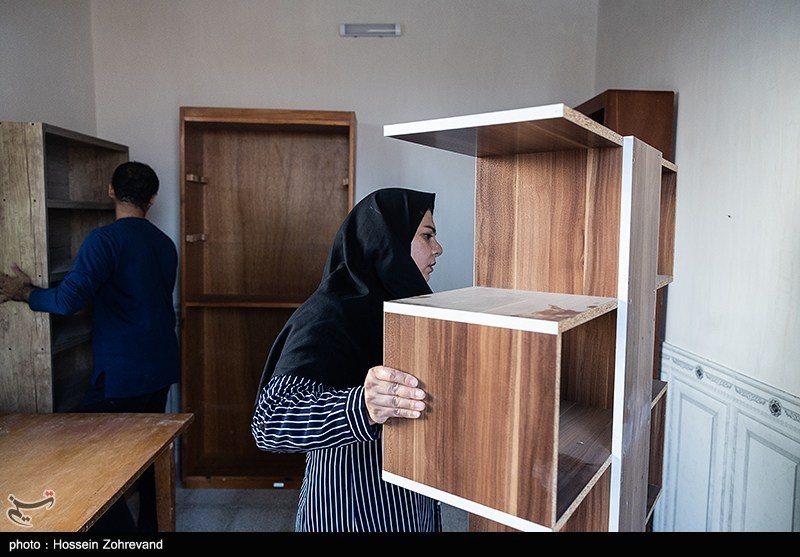ساخت مدرسه و کتابخانه توسط گروه جهادی شهدا در روستای «گرو»