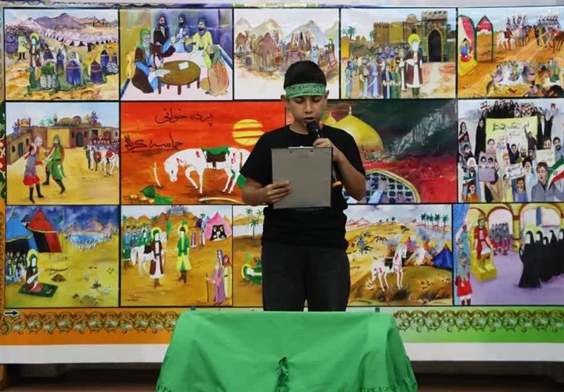 سومین گردهم‌آیی کودکان عاشورایی استان گیلان برگزار شد