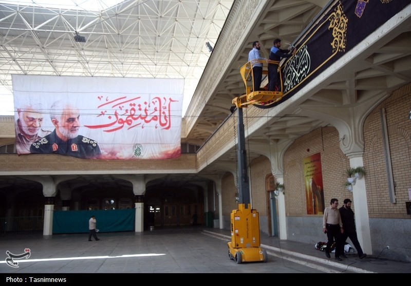 قم در آستانه محرم؛ حرم حضرت معصومه(س) عزادار امام حسین(ع)+تصویر