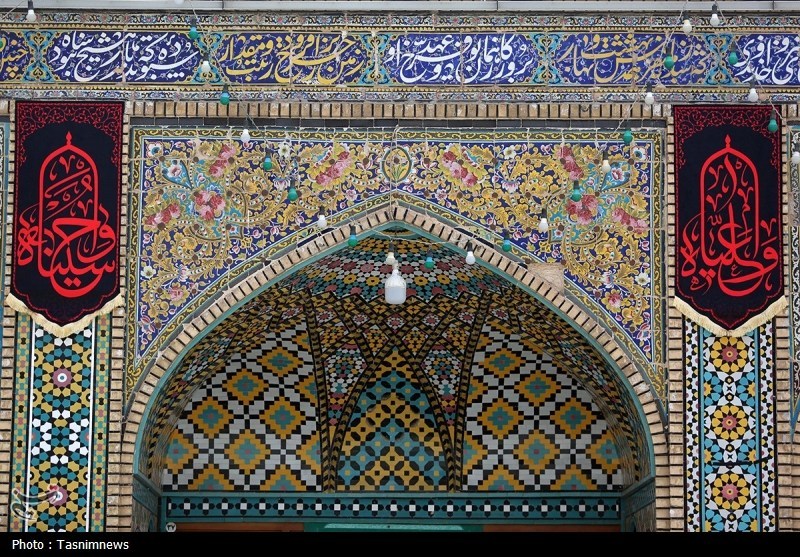 قم در آستانه محرم؛ حرم حضرت معصومه(س) عزادار امام حسین(ع)+تصویر
