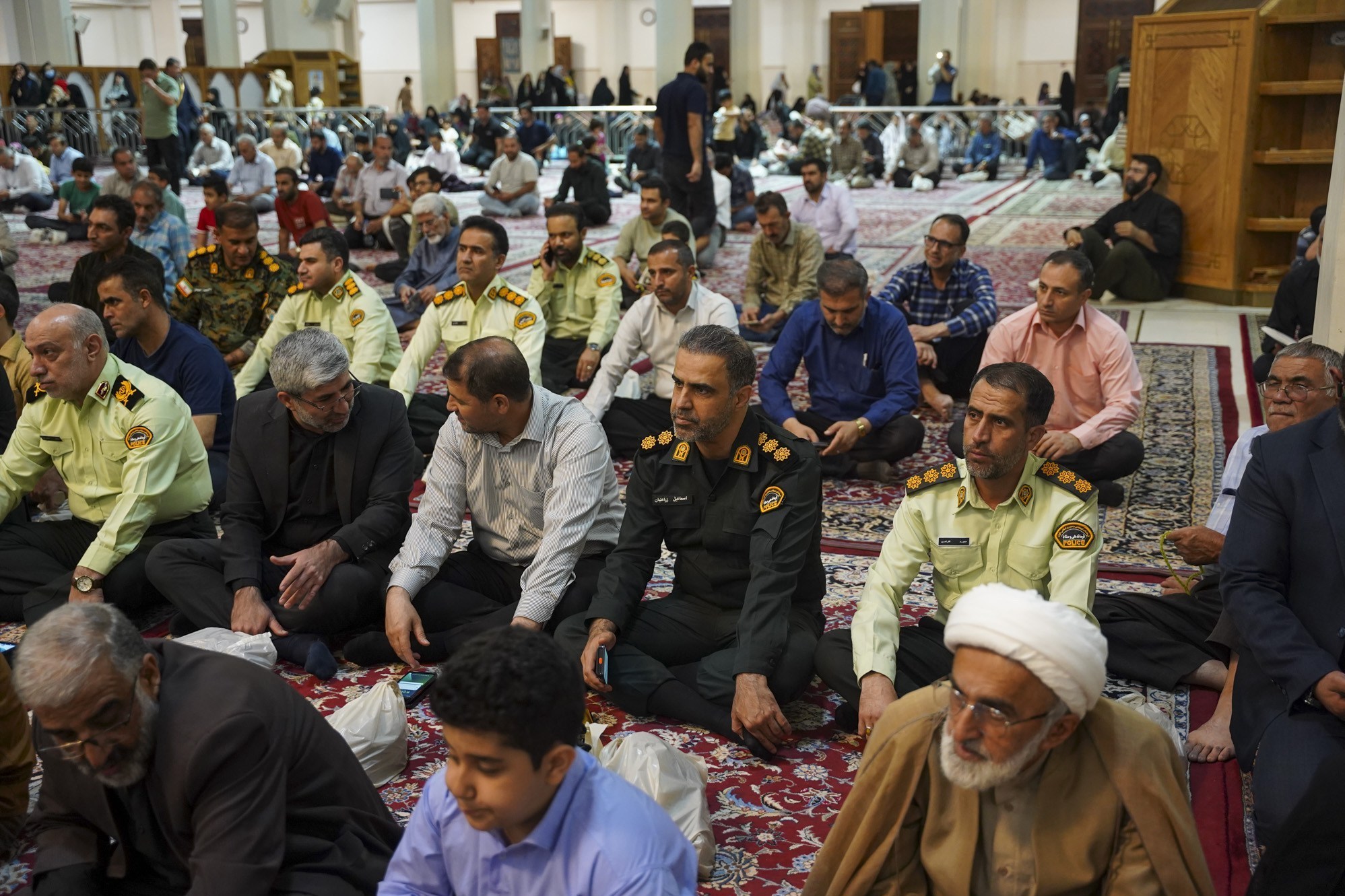 مراسم سوگواری شهادت امام محمد باقر و سالگرد ارتحال امام (ره)