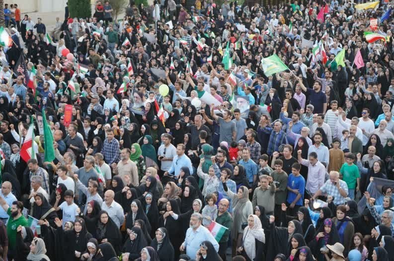 میثاق با مقاومت و محکومیت جنایات اسرائیل در اجتماع غدیر