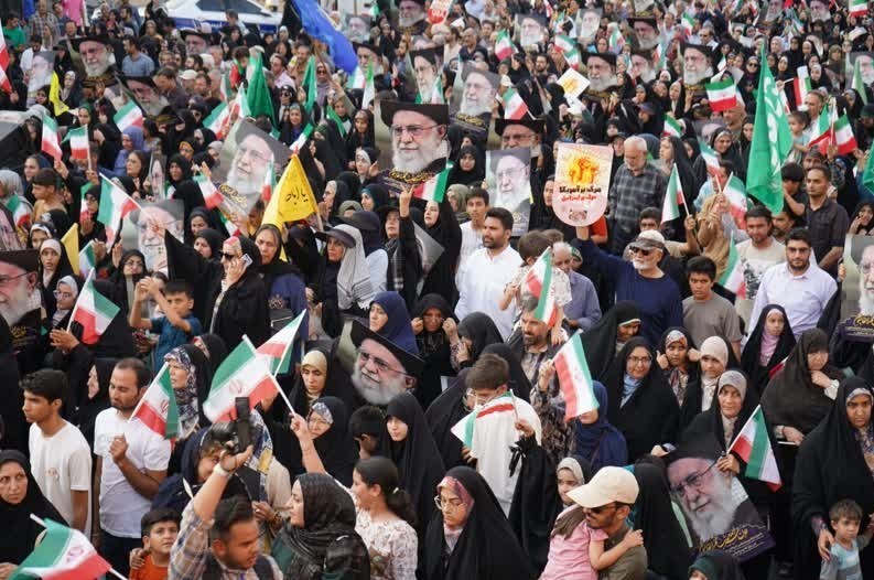 میثاق با مقاومت و محکومیت جنایات اسرائیل در اجتماع غدیر