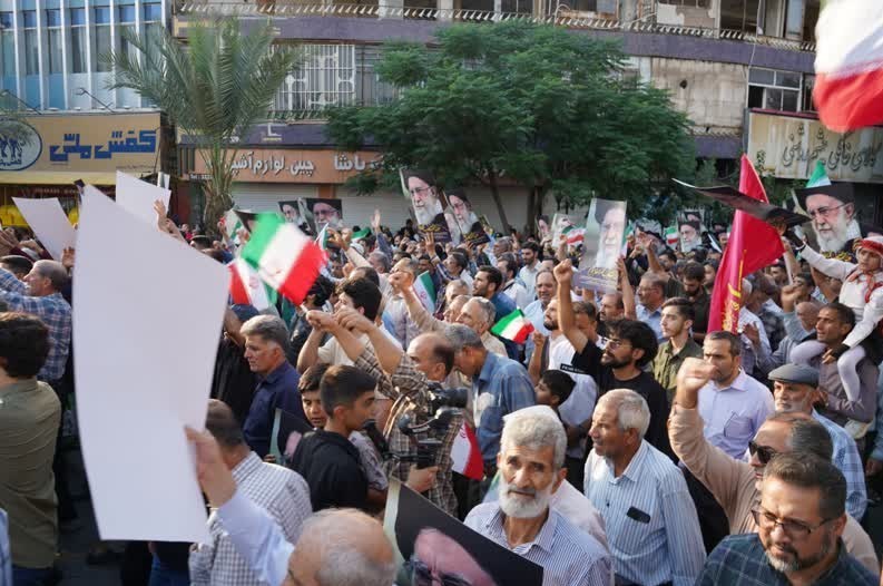 میثاق با مقاومت و محکومیت جنایات اسرائیل در اجتماع غدیر