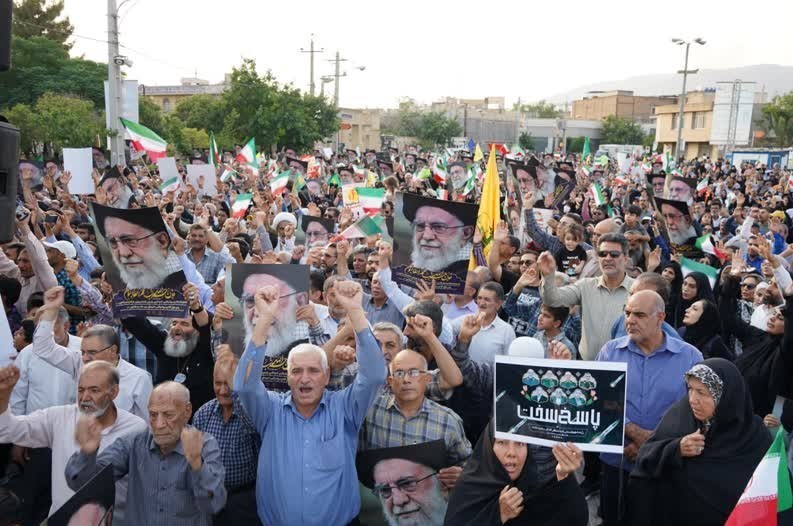 میثاق با مقاومت و محکومیت جنایات اسرائیل در اجتماع غدیر
