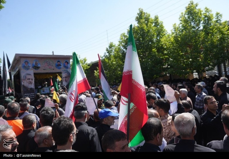کرمانشاه در سوگ سردار رشید اسلام/ وداع باشکوه با حاج رمضان + تصاویر